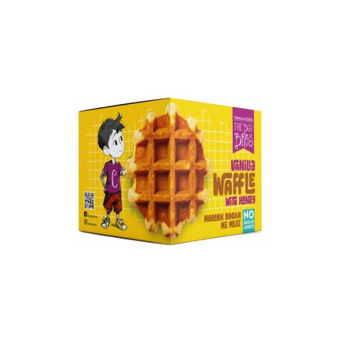 Βαφλακια Με Μελι Βανιλια 120Gr The Bee Bros